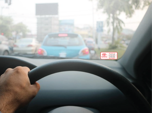 MOT Reminder Stickers | Drive Repeat Business with Simple Reminders