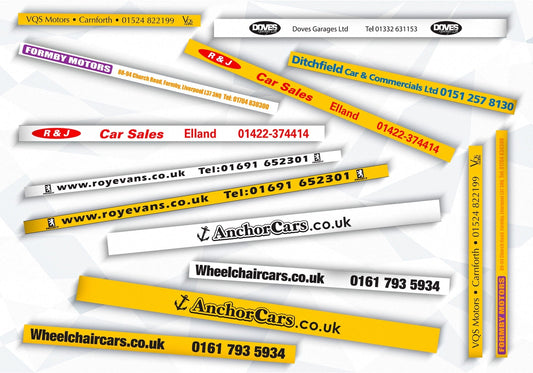 The Evolution of Number Plates in the UK