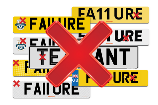 Number Plates - What’s the Law?