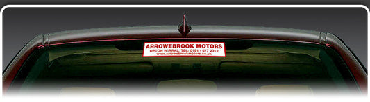 Rear Window Stickers, What They Are For: