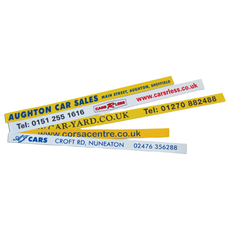 Number Plate Stickers for Dealerships - Automotive Supplies