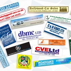 Custom Window Stickers