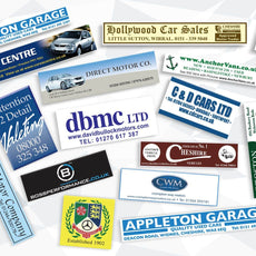Printed Car Rear Window Stickers