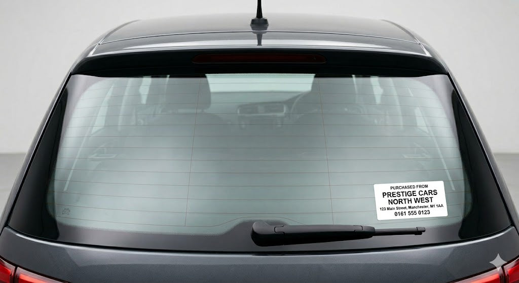 Custom Car Window Stickers