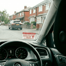 MOT Reminder Stickers & Labels